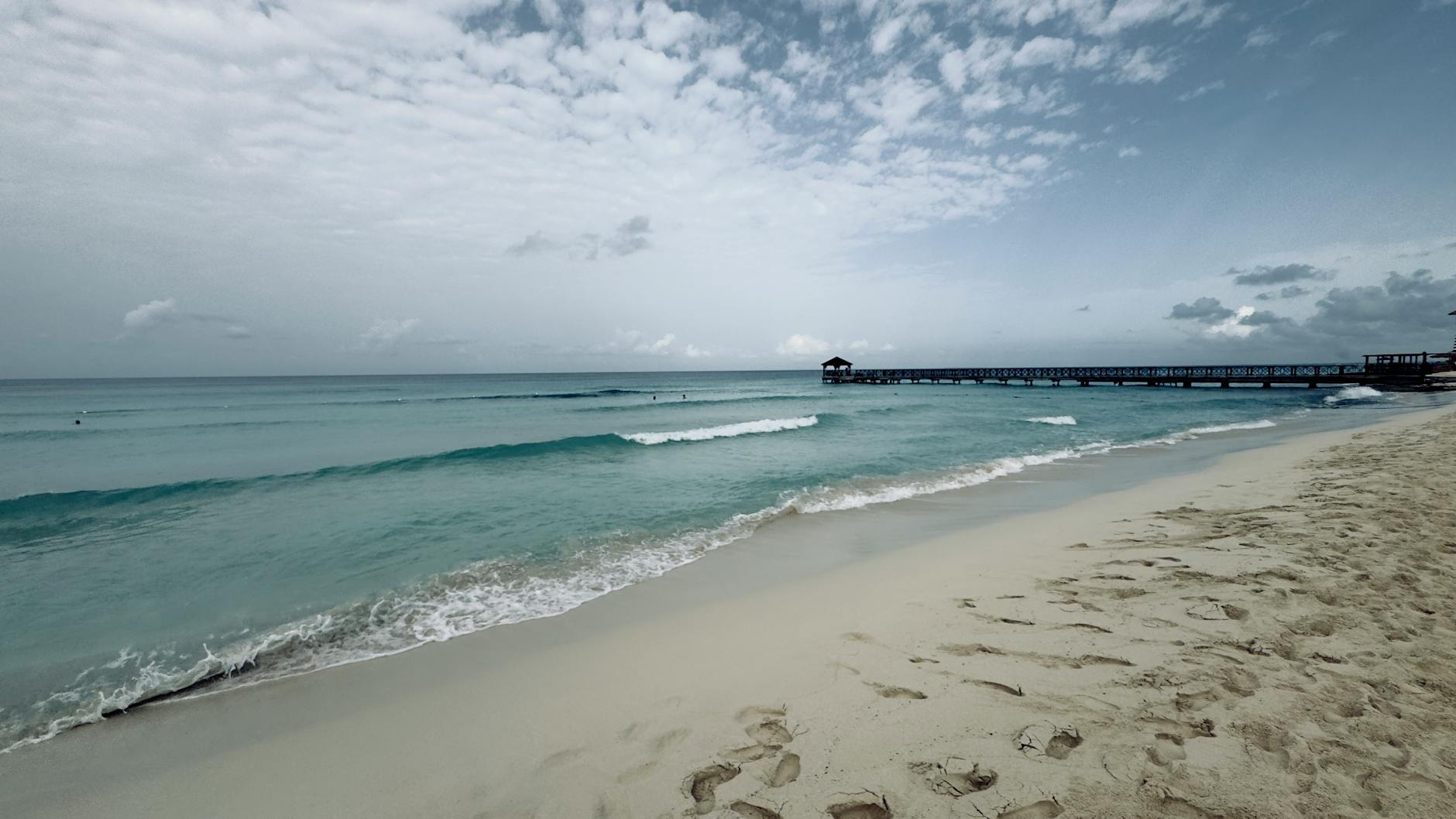 serene beachfront view in la romana dominican republic